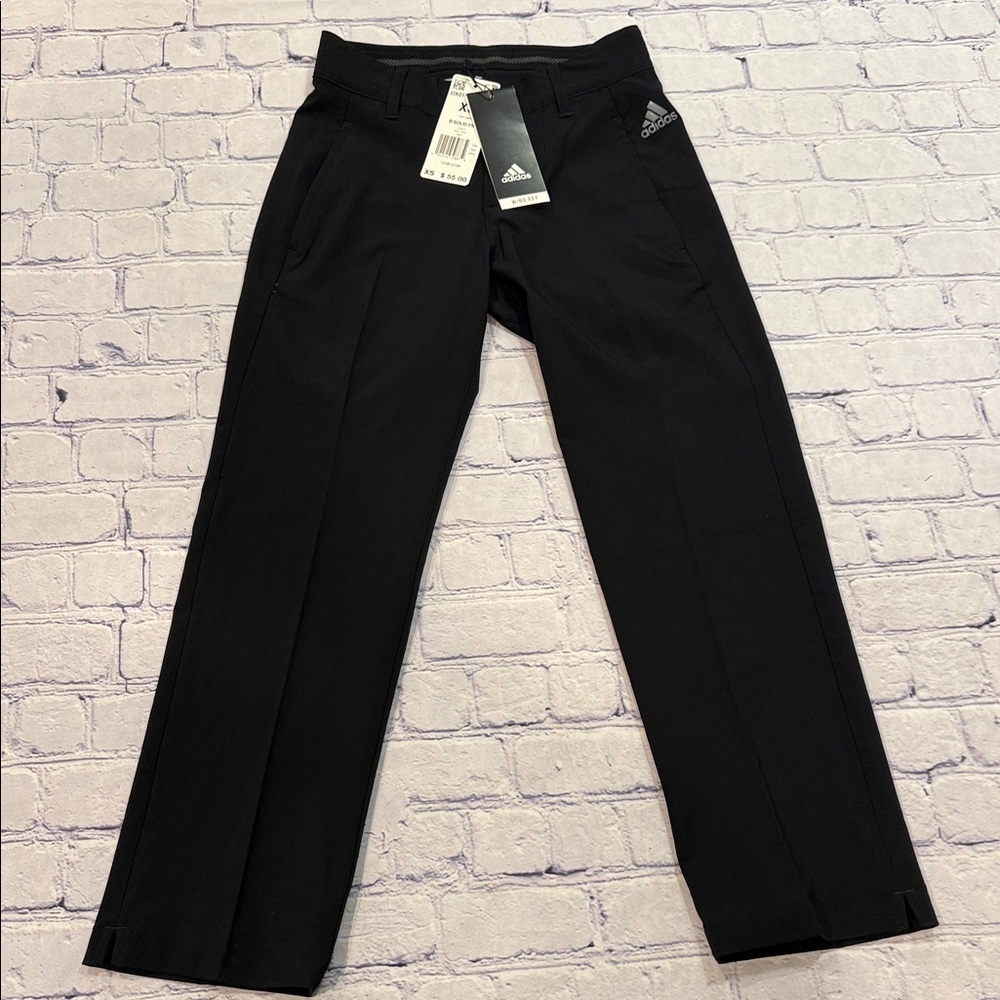 Adidas Classic Golf Black Kid’s Trousers NWT